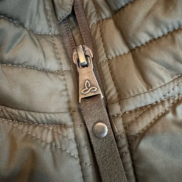 Prana Elsa Olive Green Vest - Picture 2 of 6